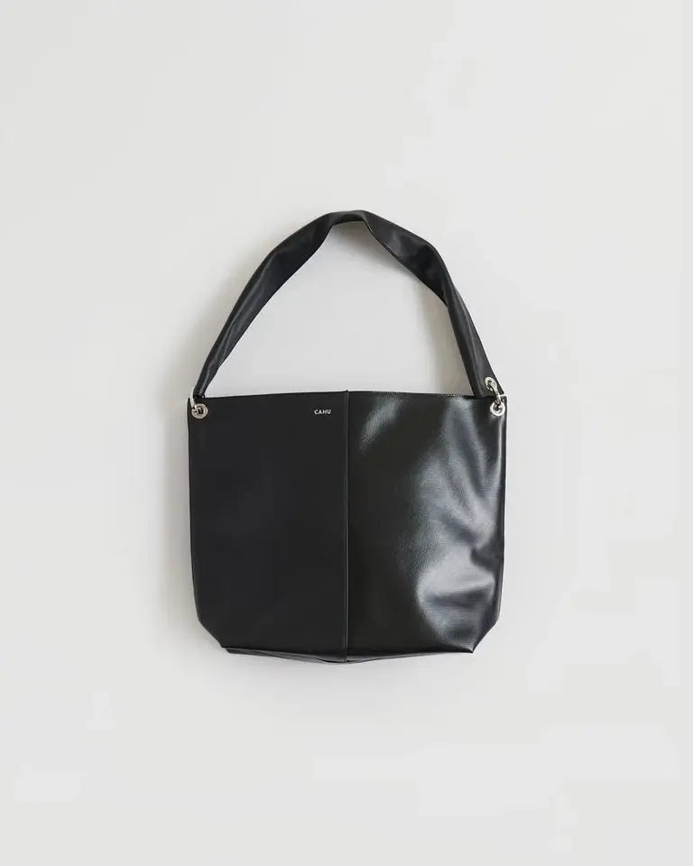 LE DAIAGONAL LEATHER BLACK / PVC BLACK