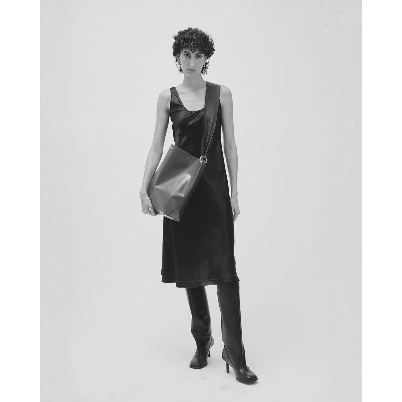 【NEW】LE DAIAGONAL LEATHER forest / PVC light gray