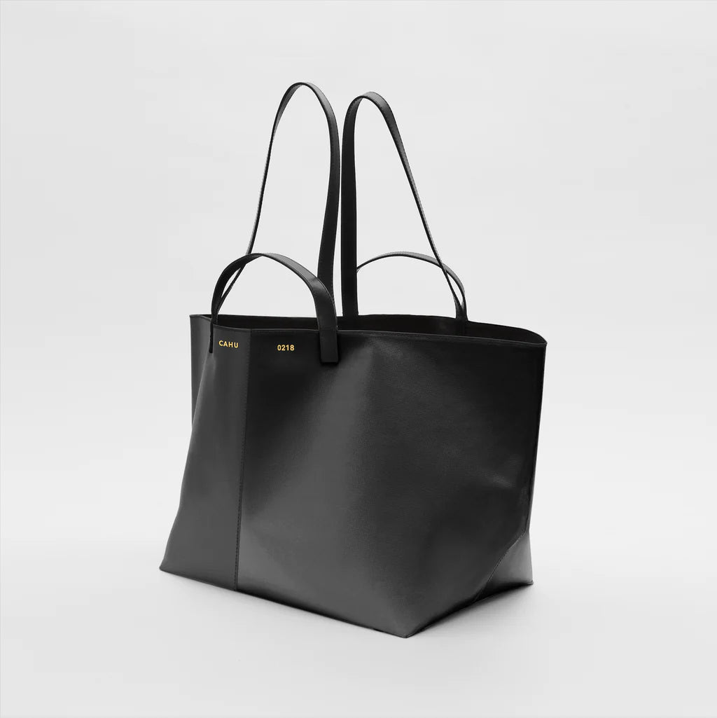 THE PRATIQUE LEATHER BLACK / PVC BLACK