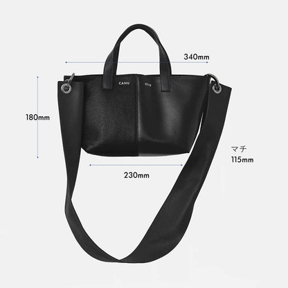 THE PRATIQUE LEATHER BLACK / PVC BLACK XS