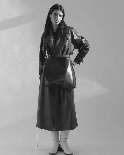 【NEW】LE DAIAGONAL LEATHER DARK GREEN / PVC DARK GREEN